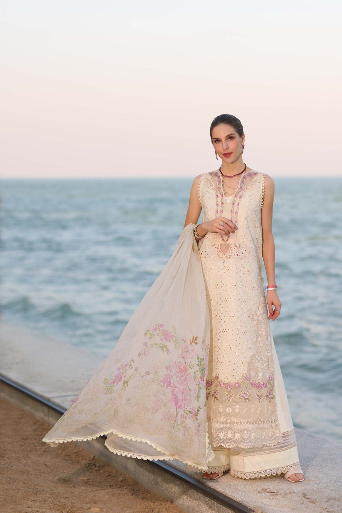 Noor by Saadia Asad | Eid Luxury Laserkari 25 | D3-A by Noor by Saadia Asad - Designer Dress - Type: Ladies Clothes - Available at Libayah - 100% Original