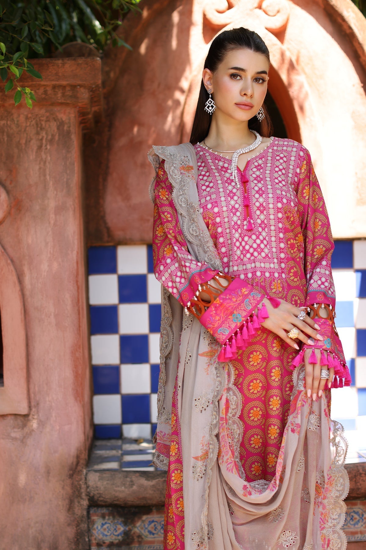 Charizma | Lawn Collection 24 | AS4-19 by Charizma - Designer Dress - Type: Casuals - Available at Libayah - 100% Original