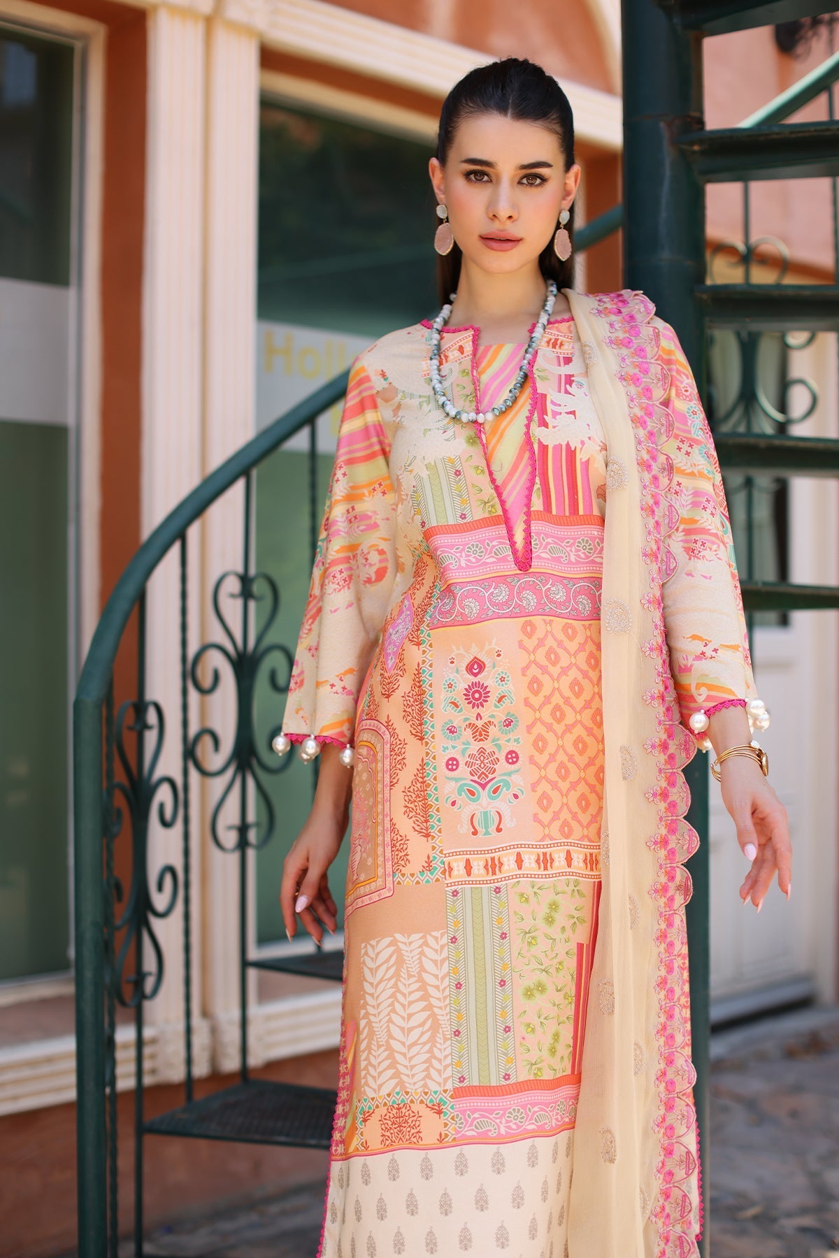 Charizma | Lawn Collection 24 | AS4-21 by Charizma - Designer Dress - Type: Casuals - Available at Libayah - 100% Original
