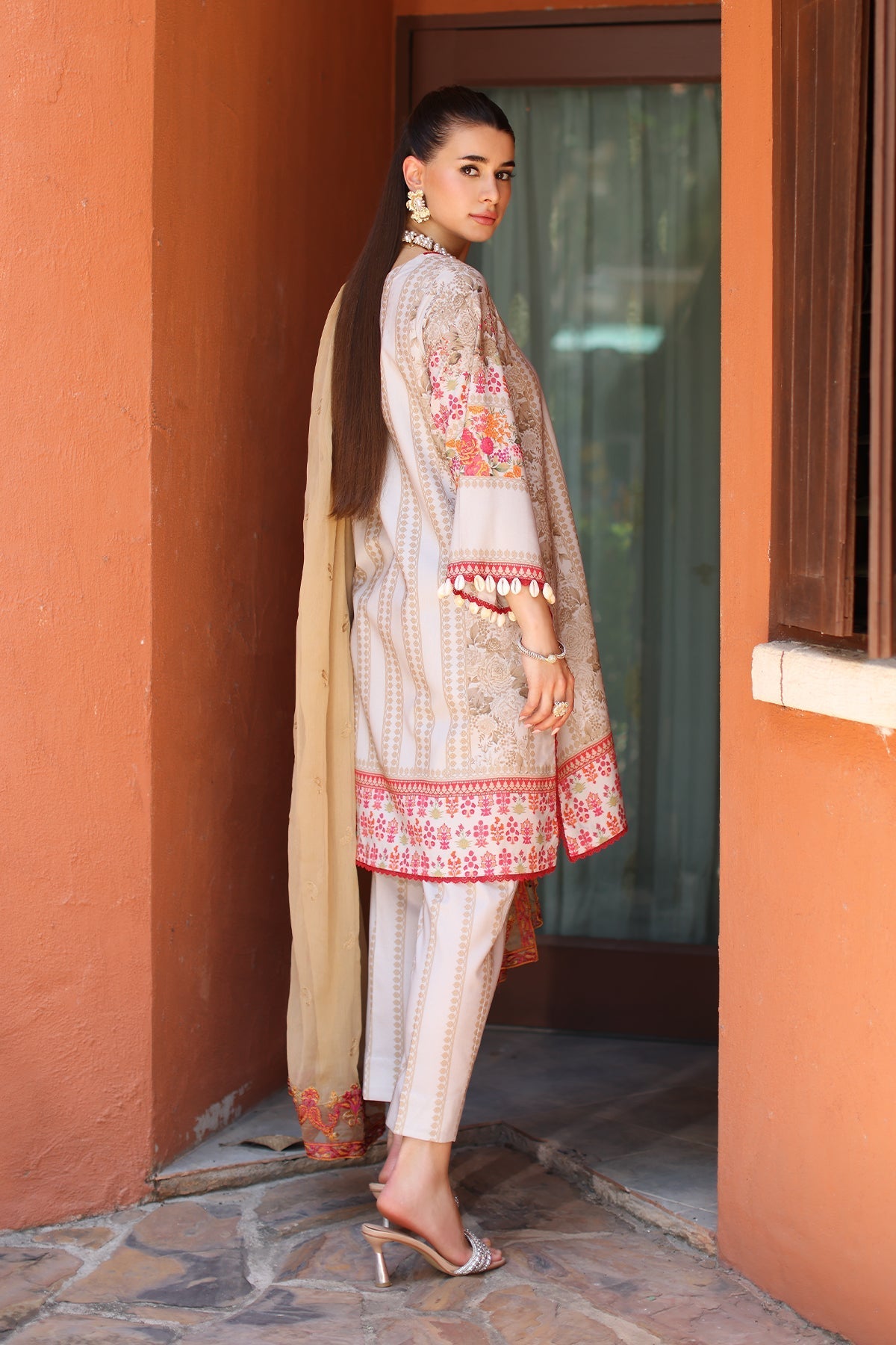 Charizma | Lawn Collection 24 | AS4-21 by Charizma - Designer Dress - Type: Casuals - Available at Libayah - 100% Original
