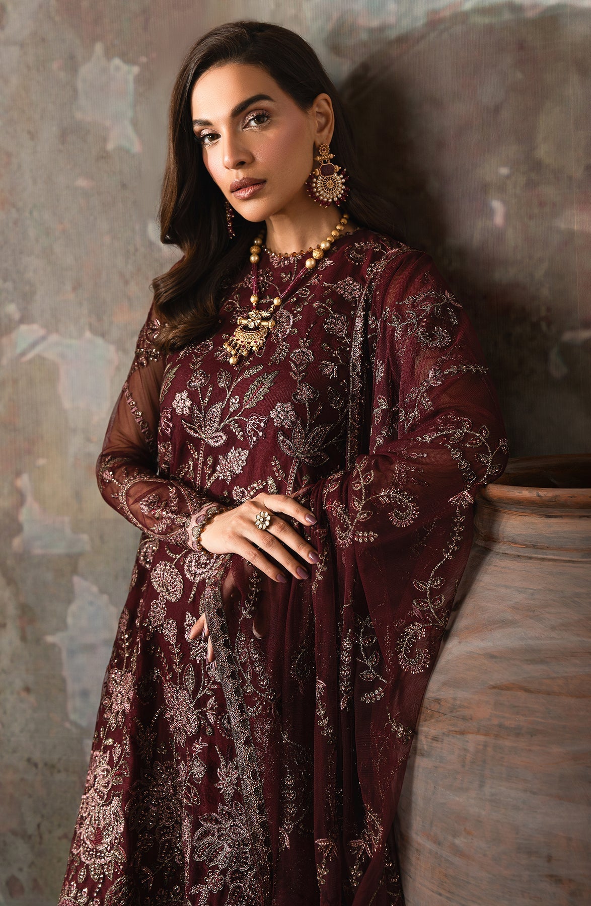 Zarif | Emirah Formals | ZEF 03 CHARM by Zarif - Designer Dress - Type: Ladies Clothes - Available at Libayah - 100% Original