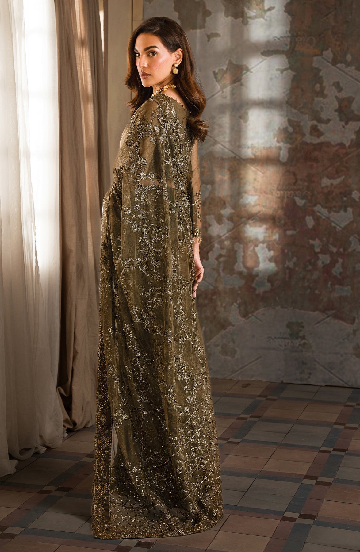 Zarif | Emirah Formals | ZEF 07 JAZAB by Zarif - Designer Dress - Type: Ladies Clothes - Available at Libayah - 100% Original