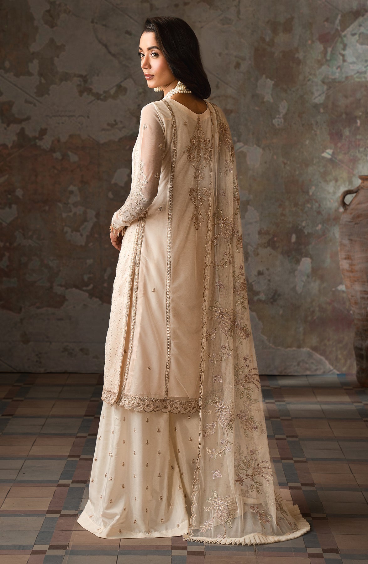 Zarif | Emirah Formals | ZEF 06 MEERA by Zarif - Designer Dress - Type: Ladies Clothes - Available at Libayah - 100% Original