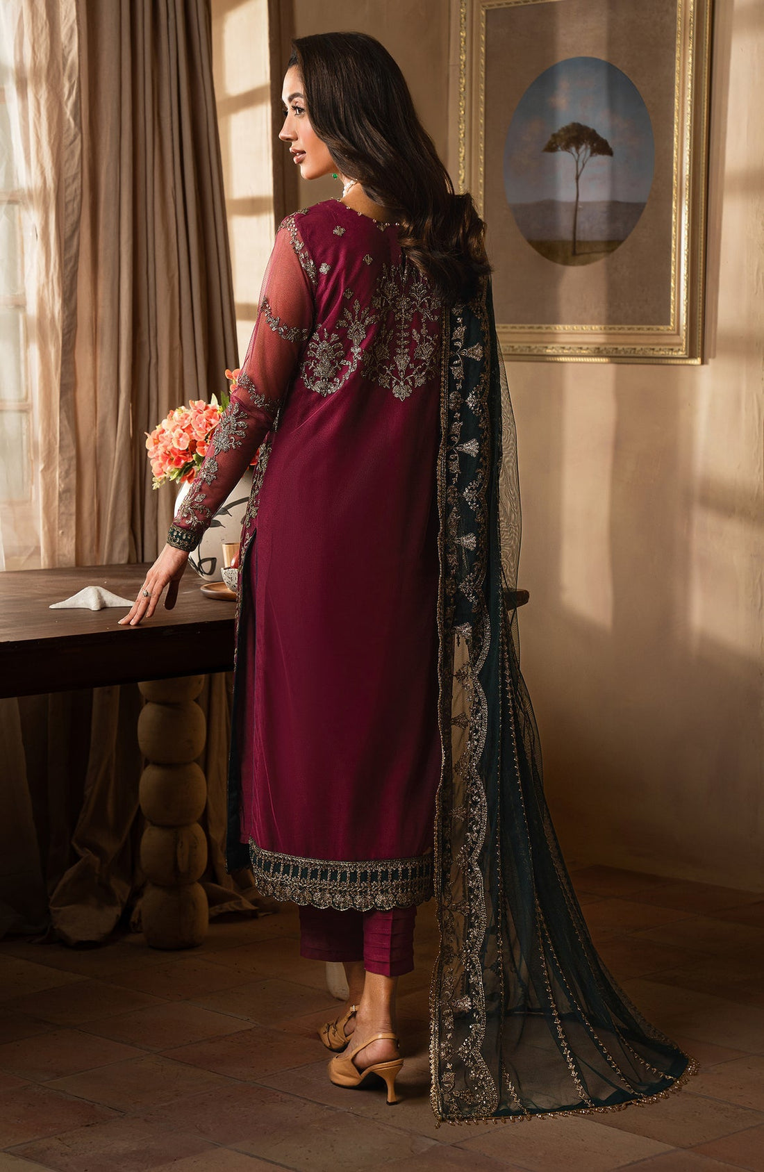 Zarif | Emirah Formals | ZEF 08 HAYAL by Zarif - Designer Dress - Type: Ladies Clothes - Available at Libayah - 100% Original