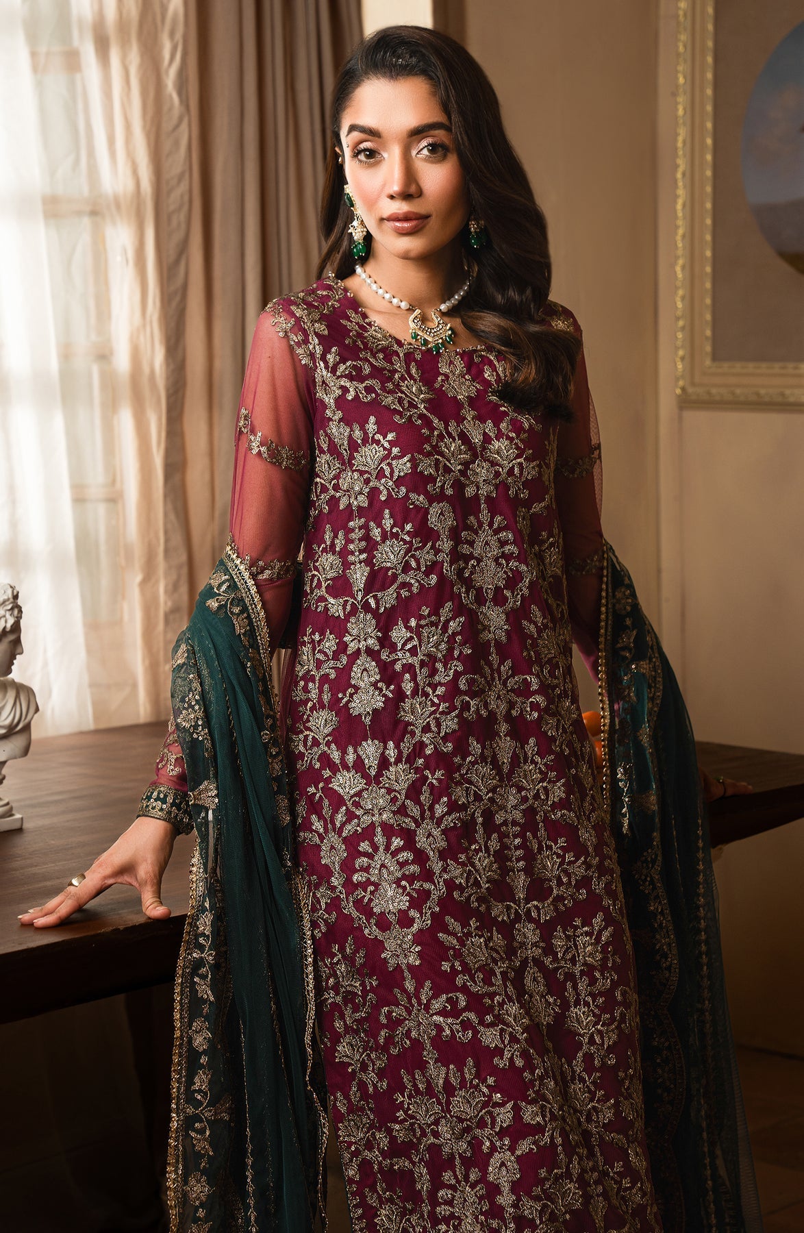 Zarif | Emirah Formals | ZEF 08 HAYAL by Zarif - Designer Dress - Type: Ladies Clothes - Available at Libayah - 100% Original