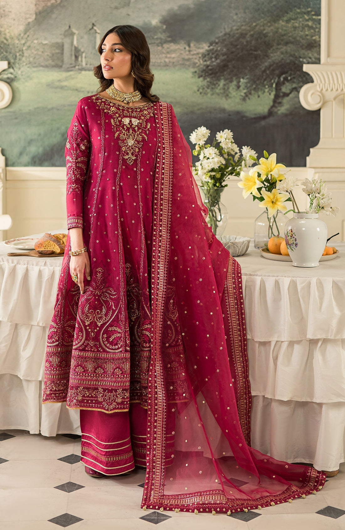 Emaan Adeel | Suave Luxury Formals 24 | SALVIA by Emaan Adeel - Designer Dress - Type: Ladies Clothes - Available at Libayah - 100% Original