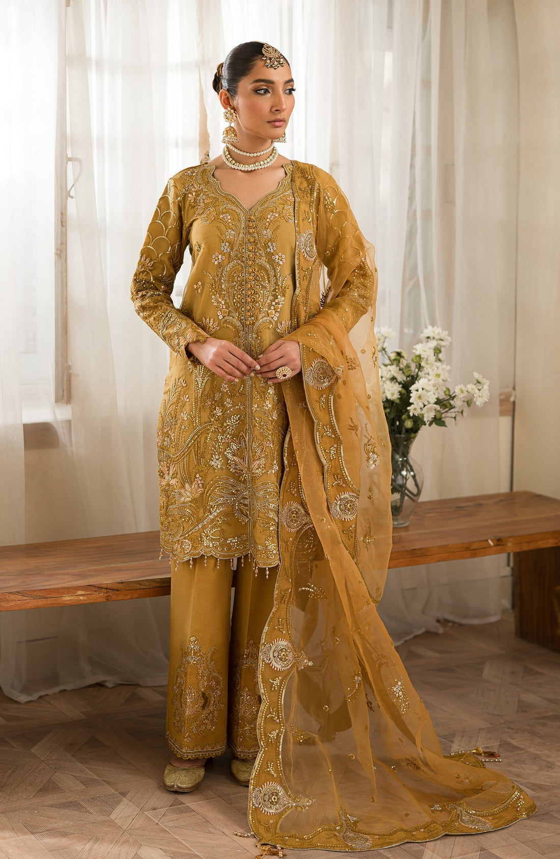 Emaan Adeel | Suave Luxury Formals 24 | ZOE by Emaan Adeel - Designer Dress - Type: Ladies Clothes - Available at Libayah - 100% Original