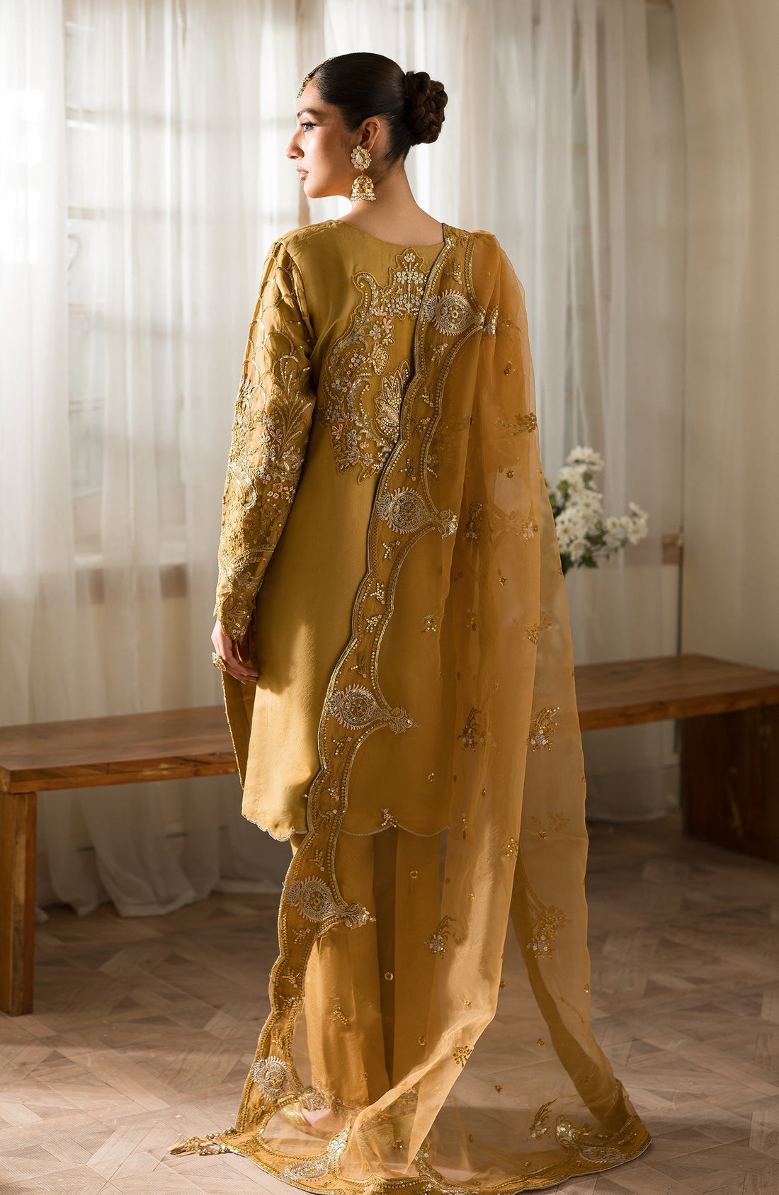 Emaan Adeel | Suave Luxury Formals 24 | ZOE by Emaan Adeel - Designer Dress - Type: Ladies Clothes - Available at Libayah - 100% Original