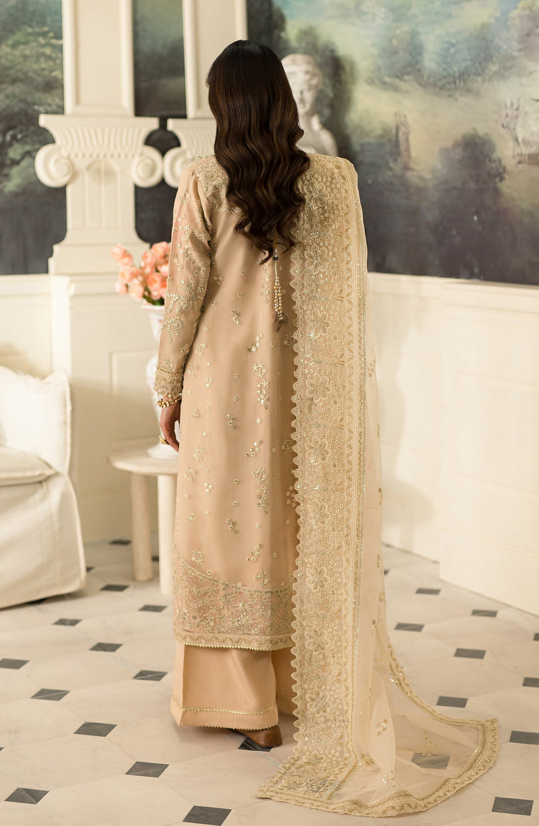 Emaan Adeel | Suave Luxury Formals 24 | ARUNA by Emaan Adeel - Designer Dress - Type: Ladies Clothes - Available at Libayah - 100% Original