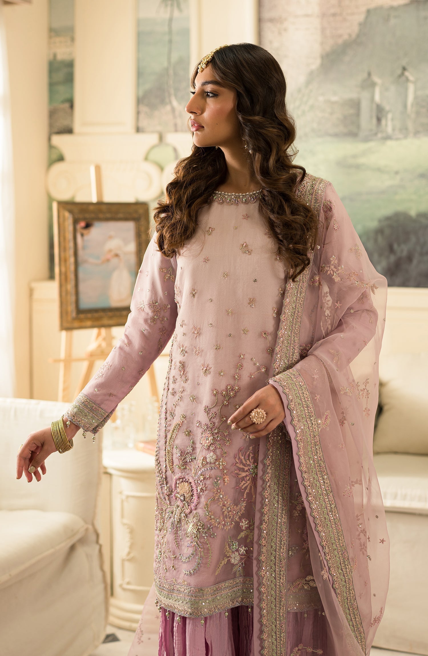 Emaan Adeel | Suave Luxury Formals 24 | BELLA by Emaan Adeel - Designer Dress - Type: Ladies Clothes - Available at Libayah - 100% Original