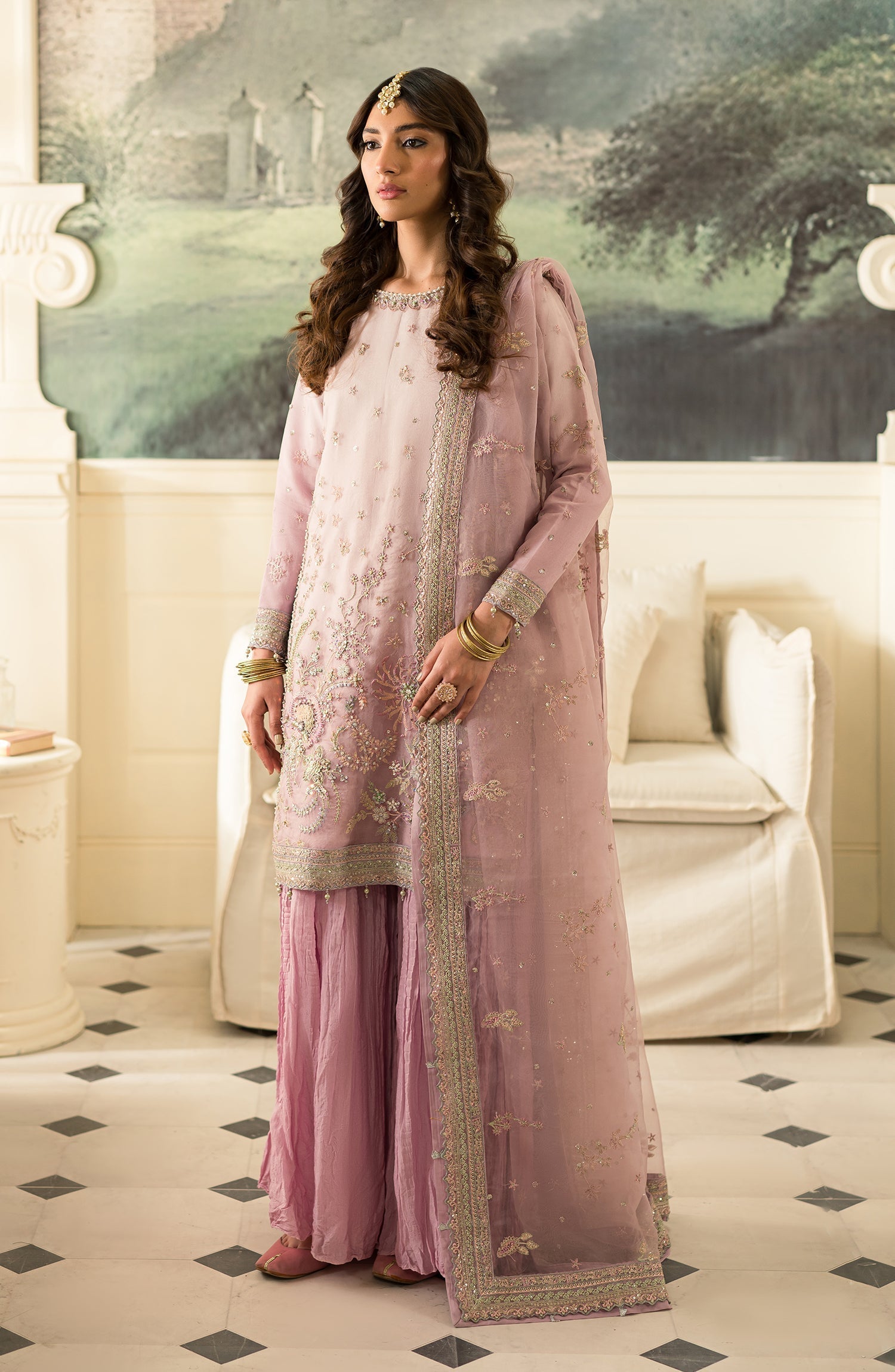 Emaan Adeel | Suave Luxury Formals 24 | BELLA by Emaan Adeel - Designer Dress - Type: Ladies Clothes - Available at Libayah - 100% Original