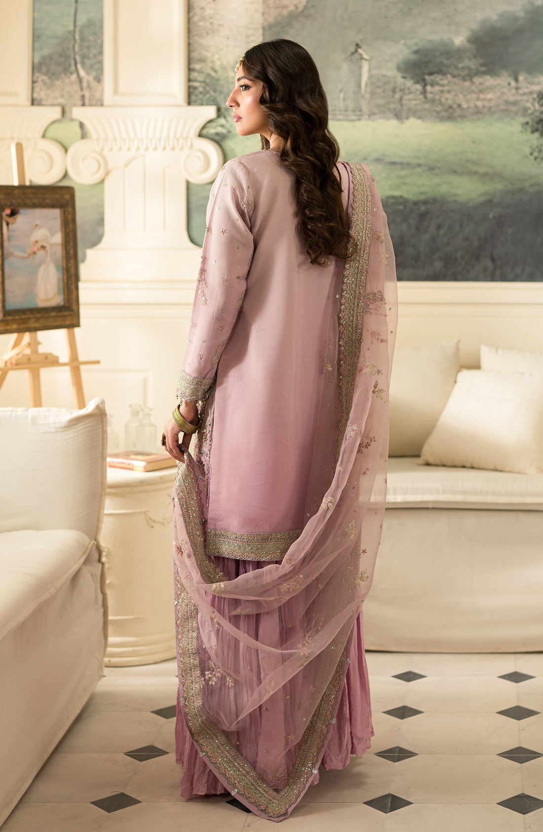 Emaan Adeel | Suave Luxury Formals 24 | BELLA by Emaan Adeel - Designer Dress - Type: Ladies Clothes - Available at Libayah - 100% Original