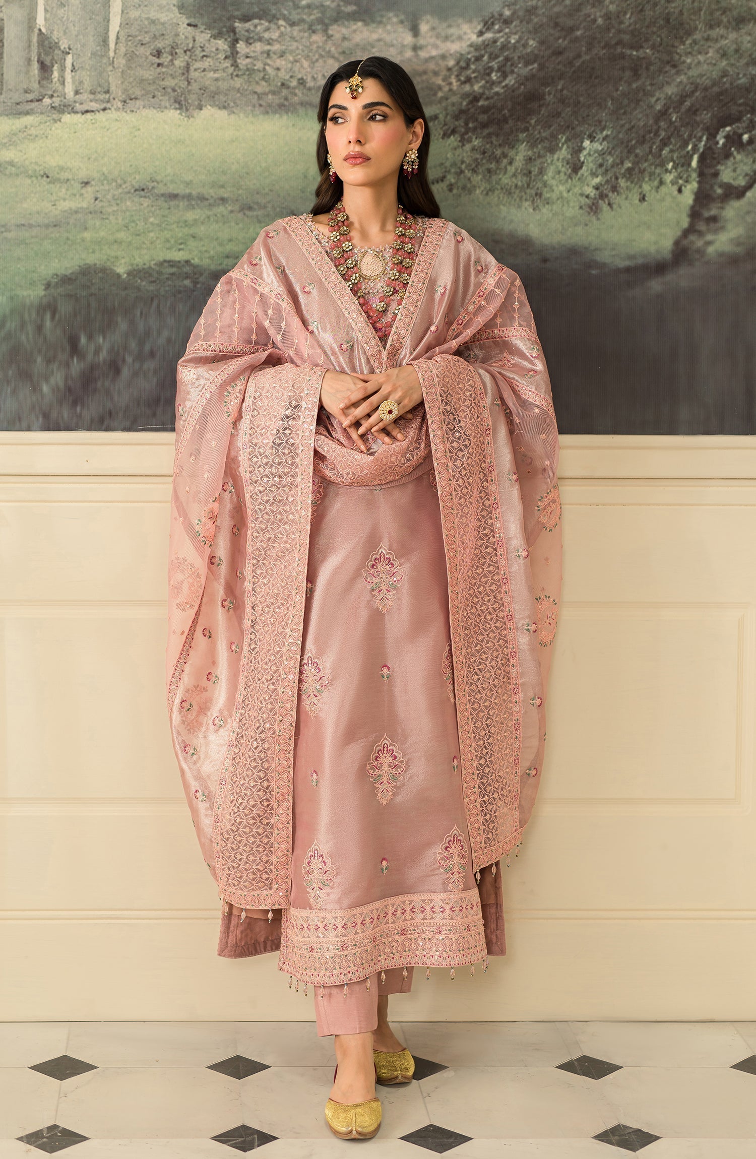 Emaan Adeel | Suave Luxury Formals 24 | ZALE by Emaan Adeel - Designer Dress - Type: Ladies Clothes - Available at Libayah - 100% Original