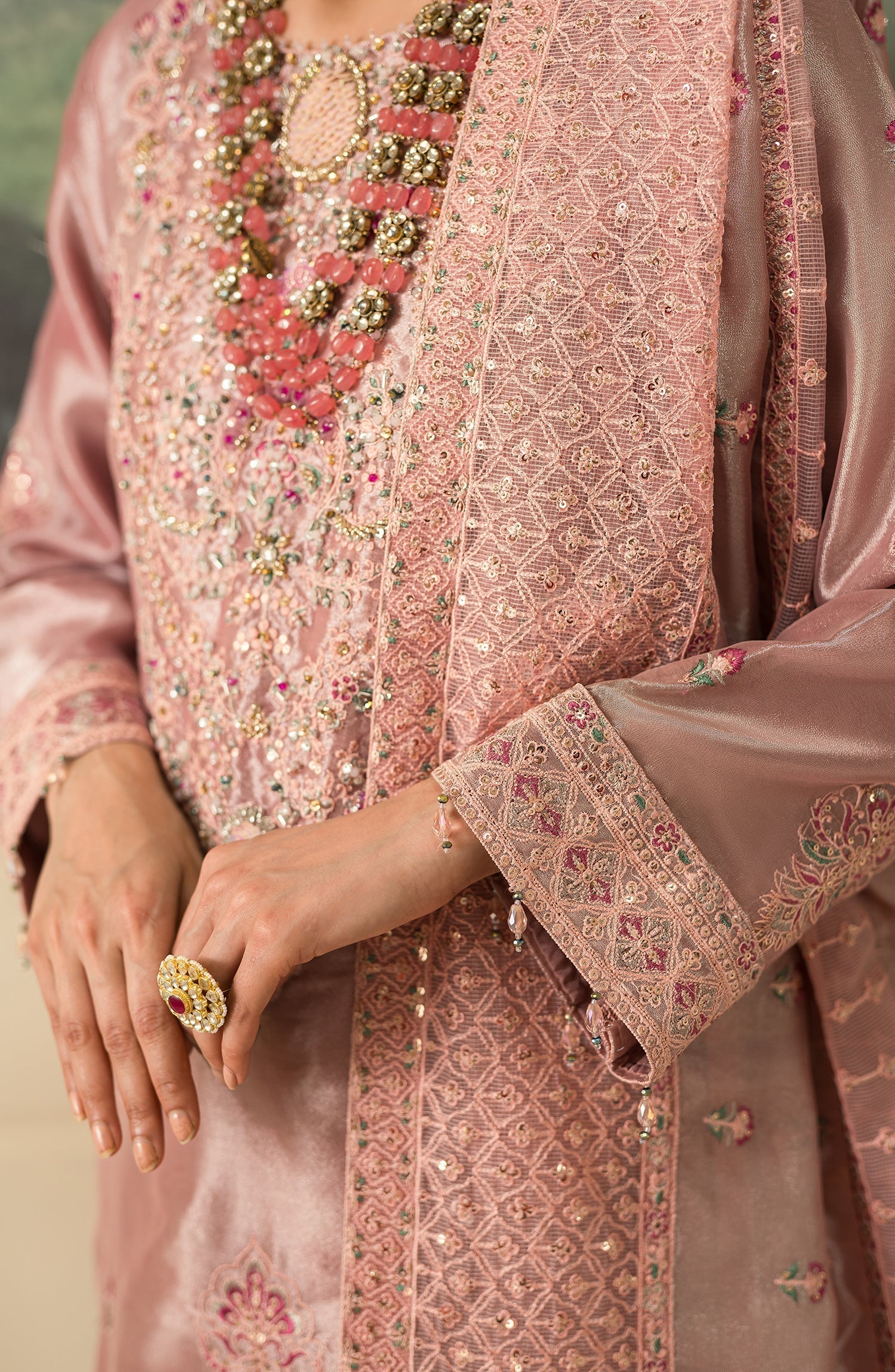 Emaan Adeel | Suave Luxury Formals 24 | ZALE by Emaan Adeel - Designer Dress - Type: Ladies Clothes - Available at Libayah - 100% Original