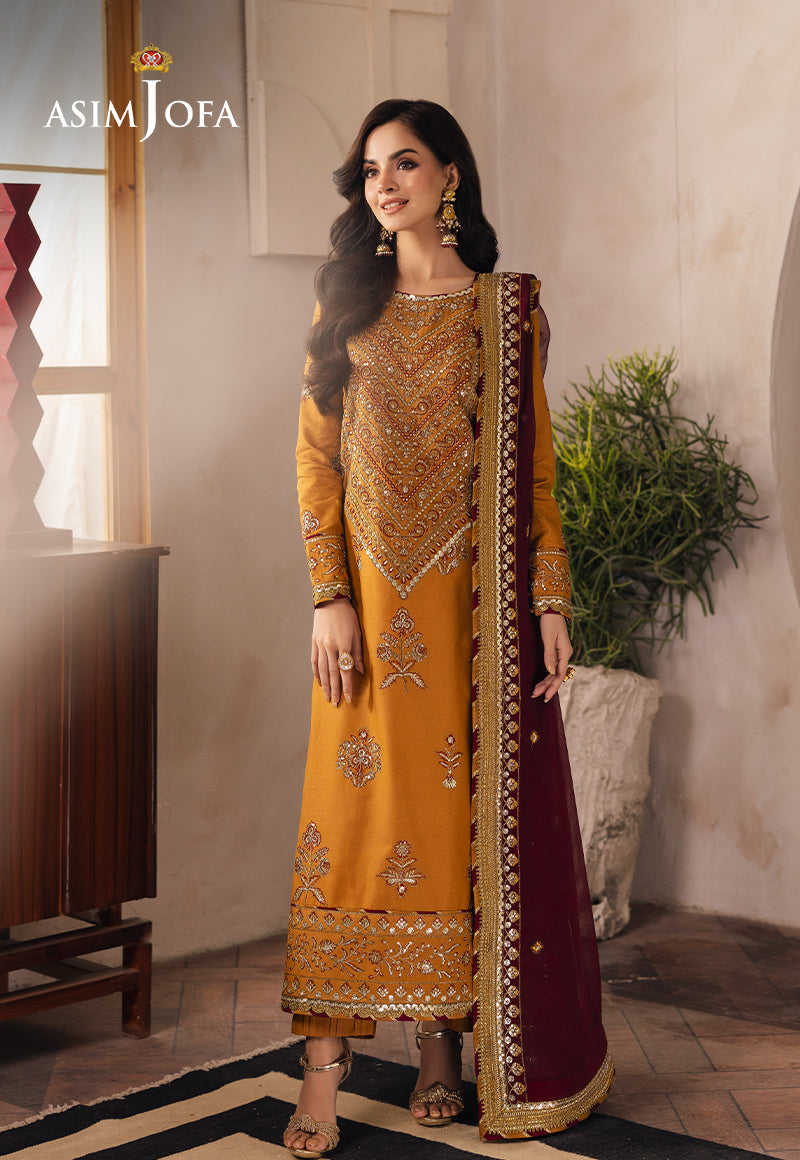 Asim Jofa | Heeriye Formals | AJHE-07 by Asim Jofa - Designer Dress - Type: Ladies Clothes - Available at Libayah - 100% Original