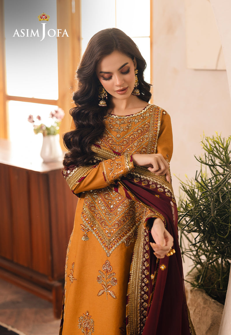 Asim Jofa | Heeriye Formals | AJHE-07 by Asim Jofa - Designer Dress - Type: Ladies Clothes - Available at Libayah - 100% Original