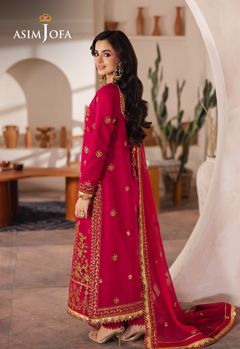 Asim Jofa | Heeriye Formals | AJHE-08 by Asim Jofa - Designer Dress - Type: Ladies Clothes - Available at Libayah - 100% Original