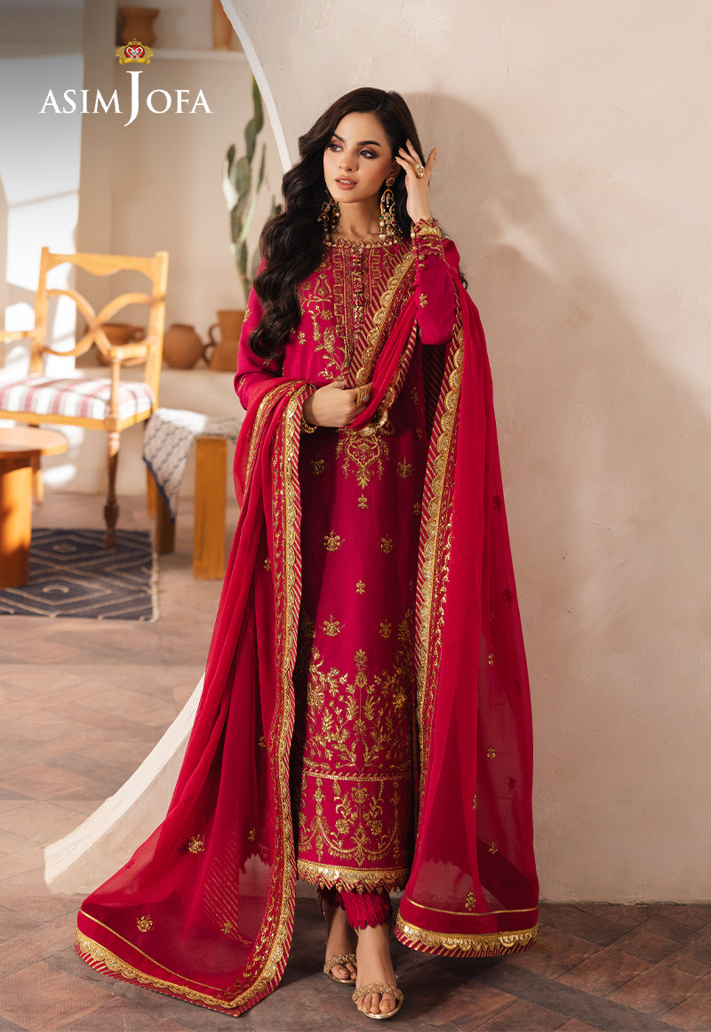 Asim Jofa | Heeriye Formals | AJHE-08 by Asim Jofa - Designer Dress - Type: Ladies Clothes - Available at Libayah - 100% Original