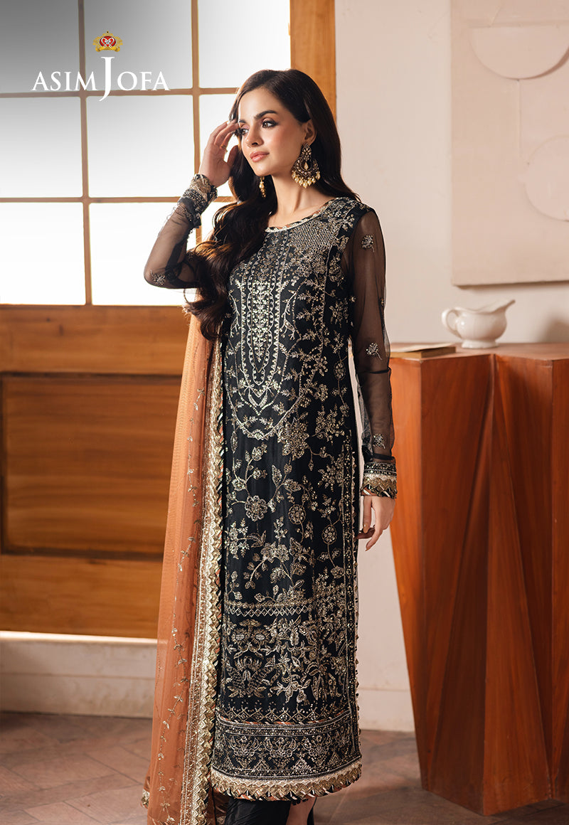 Asim Jofa | Heeriye Formals | AJHE-05 by Asim Jofa - Designer Dress - Type: Ladies Clothes - Available at Libayah - 100% Original