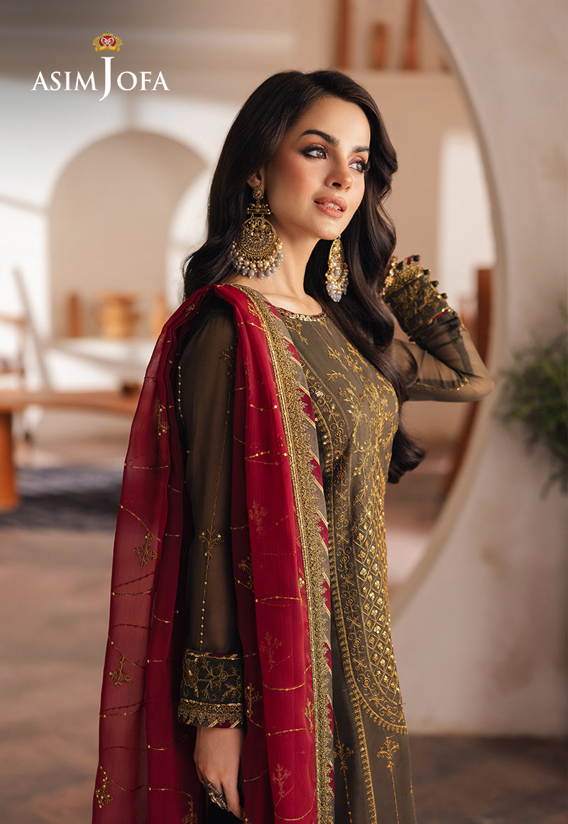 Asim Jofa | Heeriye Formals | AJHE-06 by Asim Jofa - Designer Dress - Type: Ladies Clothes - Available at Libayah - 100% Original