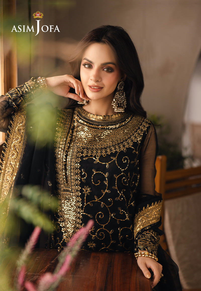 Asim Jofa | Heeriye Formals | AJHE-04 by Asim Jofa - Designer Dress - Type: Ladies Clothes - Available at Libayah - 100% Original