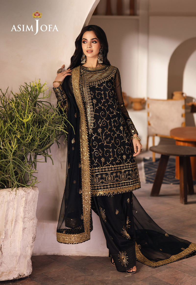 Asim Jofa | Heeriye Formals | AJHE-04 by Asim Jofa - Designer Dress - Type: Ladies Clothes - Available at Libayah - 100% Original