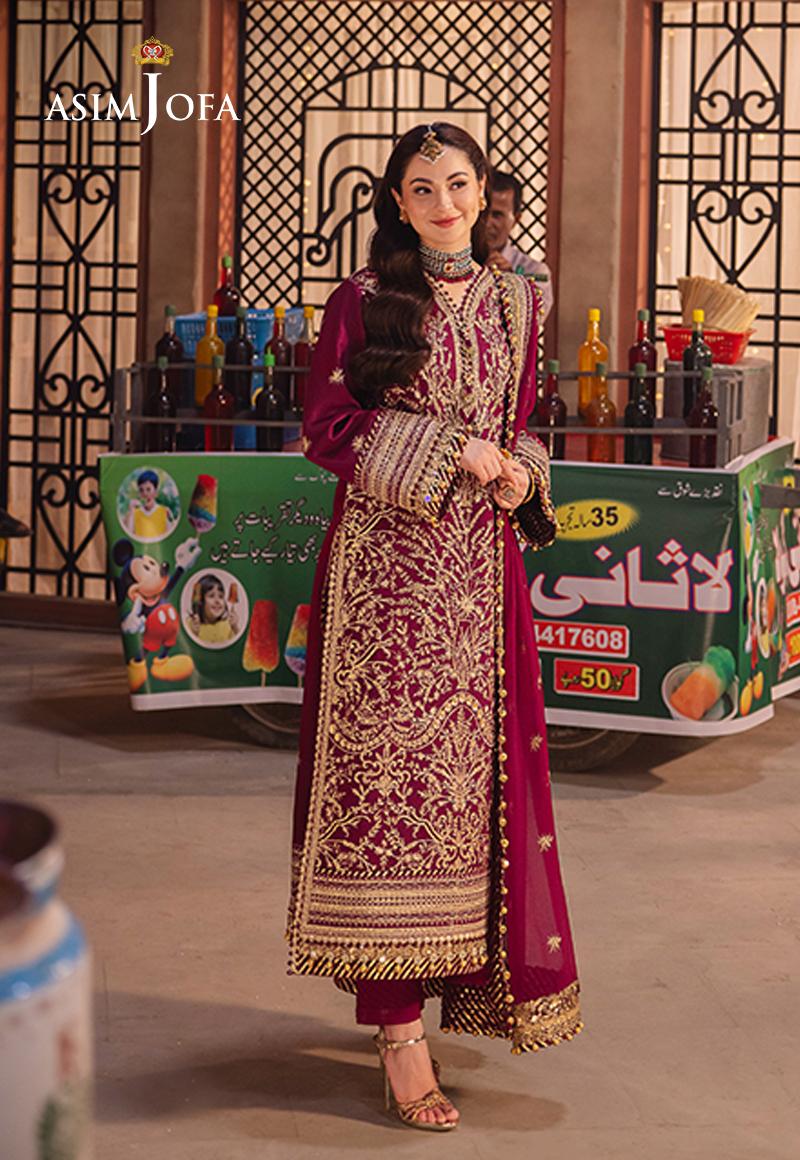 Asim Jofa | Chamkeli Formals 24 | AJKK-03 by Asim Jofa - Designer Dress - Type: Ladies Clothes - Available at Libayah - 100% Original