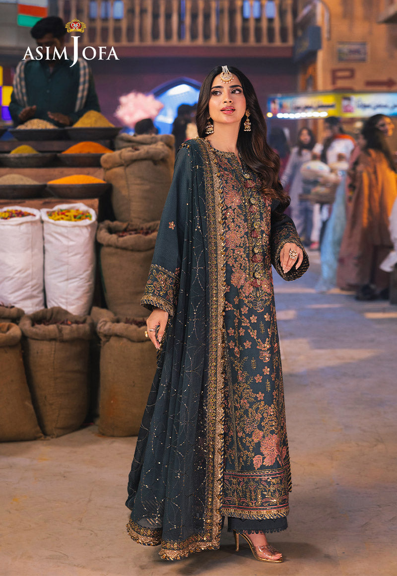 Asim Jofa | Chamkeli Formals 24 | AJKK-09 by Asim Jofa - Designer Dress - Type: Ladies Clothes - Available at Libayah - 100% Original
