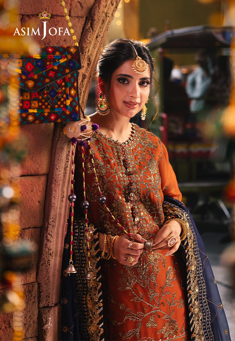 Asim Jofa | Chamkeli Formals 24 | AJKK-10 by Asim Jofa - Designer Dress - Type: Ladies Clothes - Available at Libayah - 100% Original