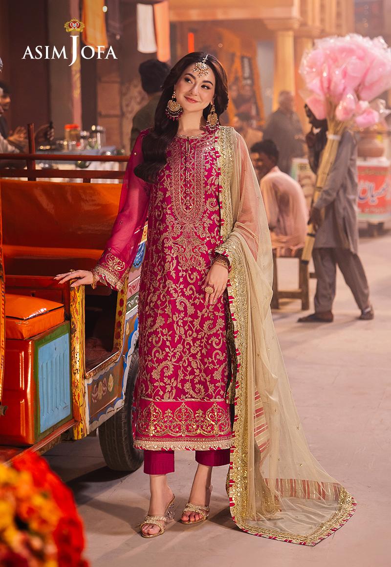 Asim Jofa | Chamkeli Formals 24 | AJKK-14 by Asim Jofa - Designer Dress - Type: Ladies Clothes - Available at Libayah - 100% Original