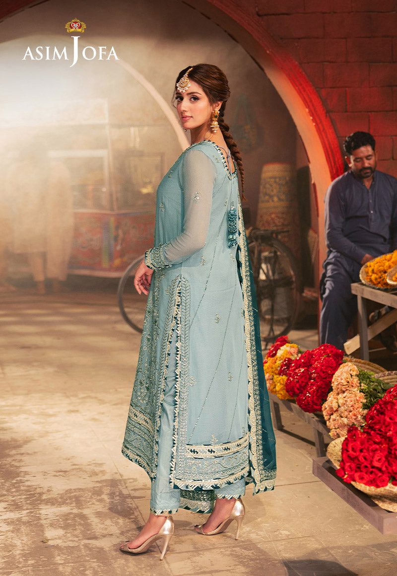 Asim Jofa | Chamkeli Formals 24 | AJKK-17 by Asim Jofa - Designer Dress - Type: Ladies Clothes - Available at Libayah - 100% Original