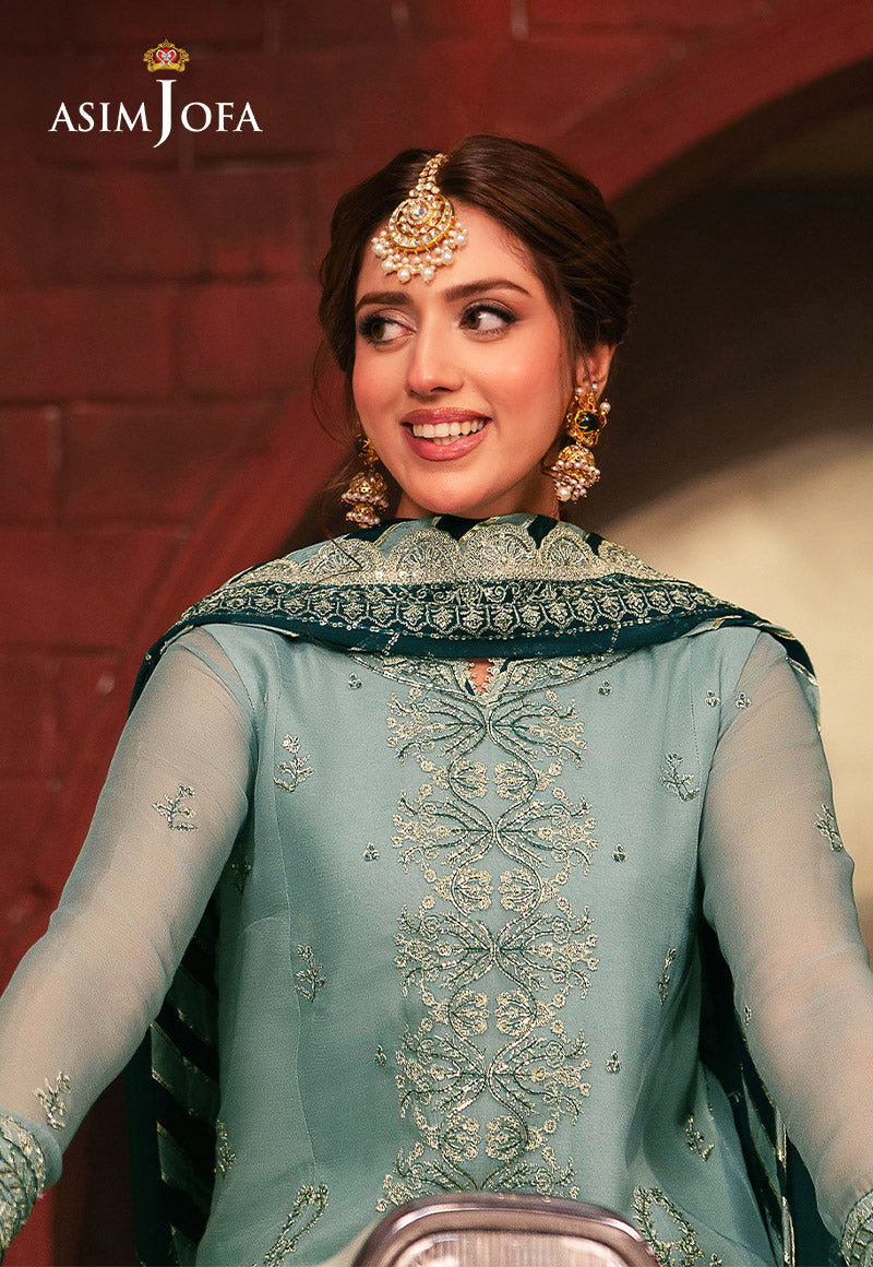 Asim Jofa | Chamkeli Formals 24 | AJKK-17 by Asim Jofa - Designer Dress - Type: Ladies Clothes - Available at Libayah - 100% Original
