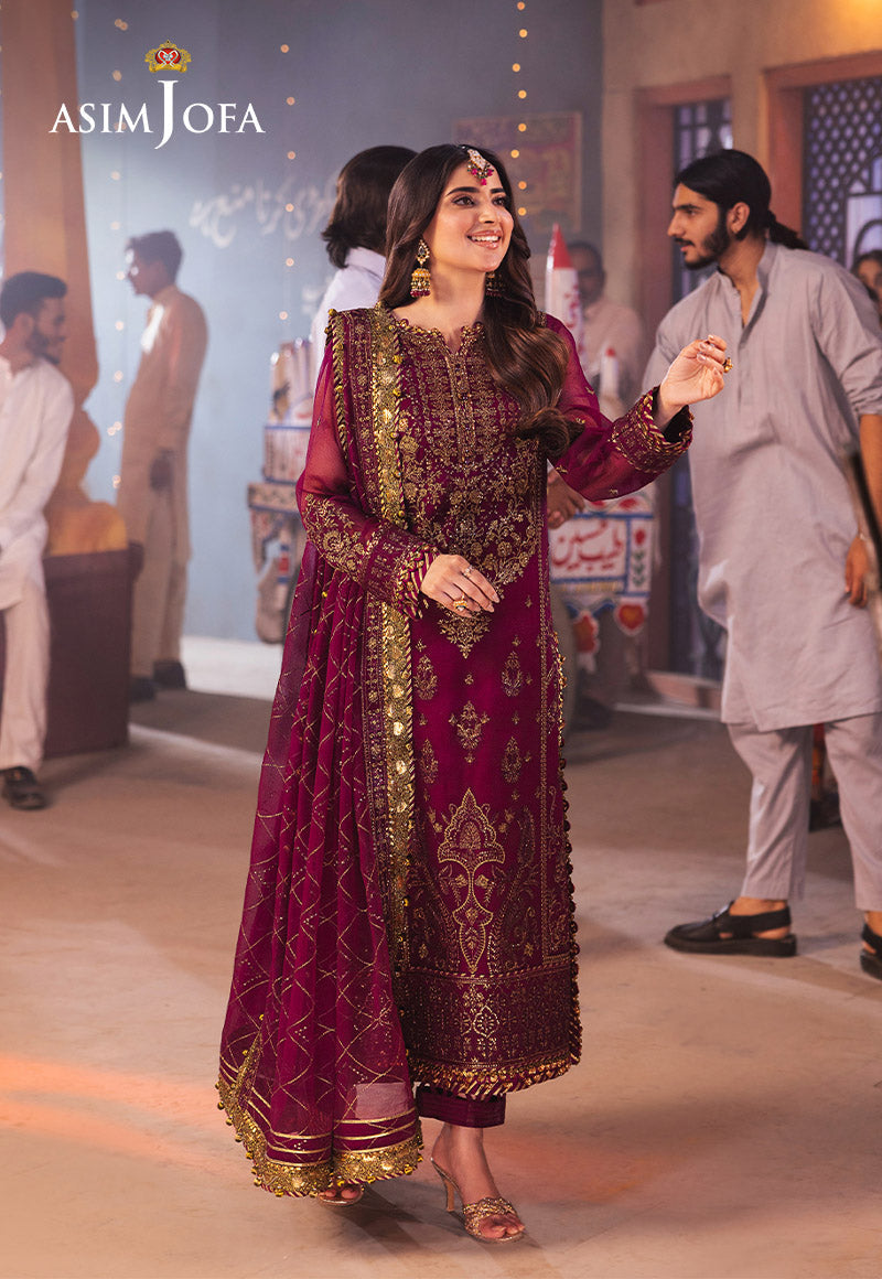 Asim Jofa | Chamkeli Formals 24 | AJKK-18 by Asim Jofa - Designer Dress - Type: Ladies Clothes - Available at Libayah - 100% Original