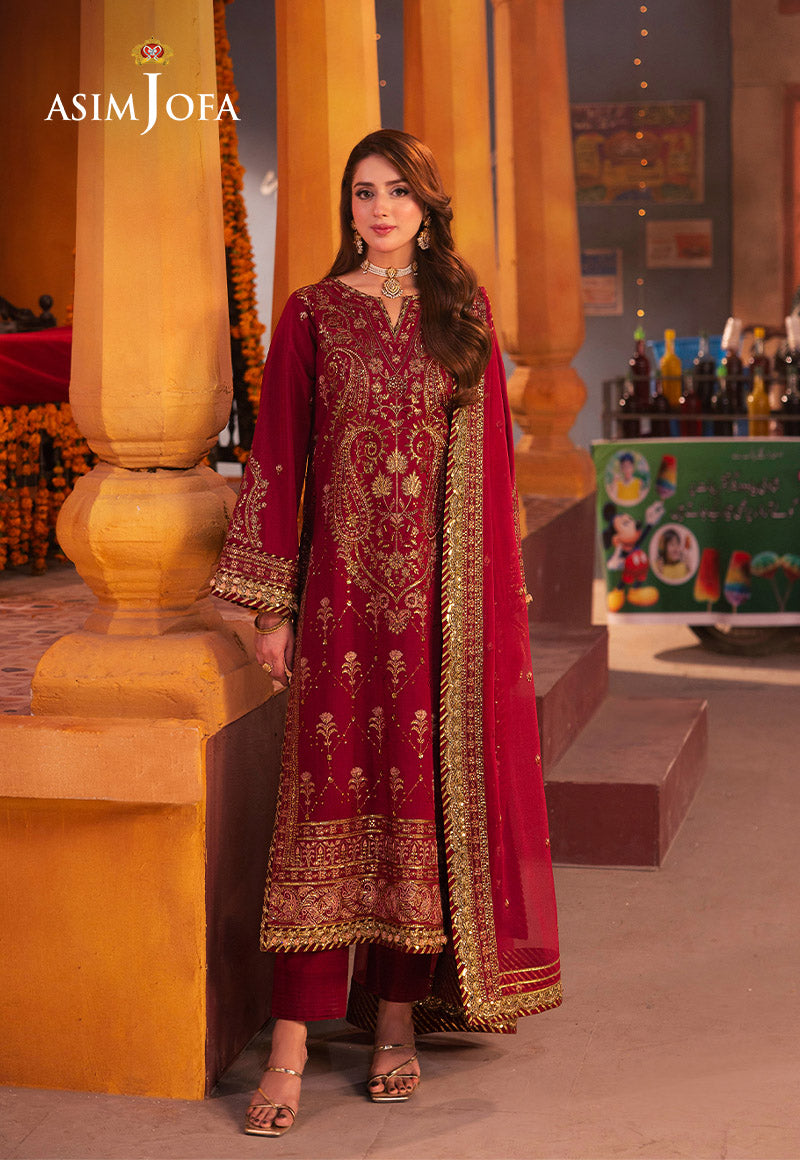 Asim Jofa | Chamkeli Formals 24 | AJKK-19 by Asim Jofa - Designer Dress - Type: Ladies Clothes - Available at Libayah - 100% Original