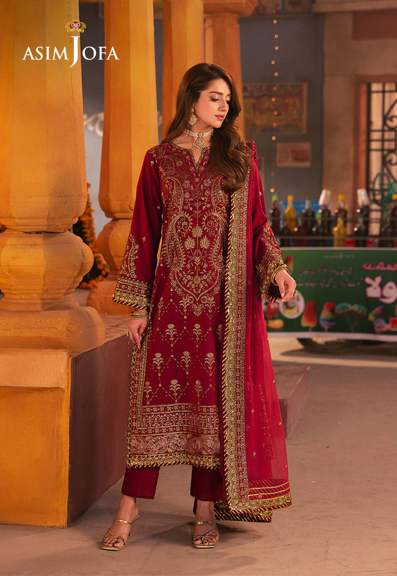 Asim Jofa | Chamkeli Formals 24 | AJKK-19 by Asim Jofa - Designer Dress - Type: Ladies Clothes - Available at Libayah - 100% Original