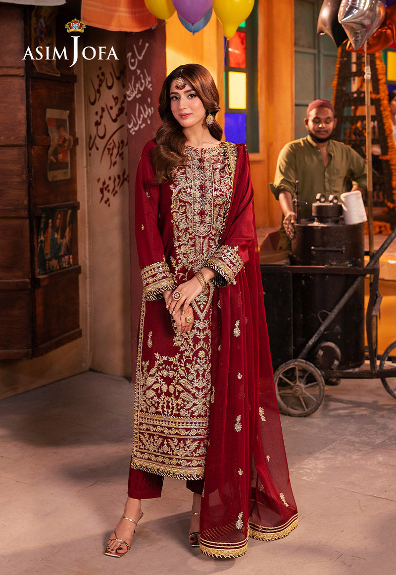 Asim Jofa | Chamkeli Formals 24 | AJKK-20 by Asim Jofa - Designer Dress - Type: Ladies Clothes - Available at Libayah - 100% Original