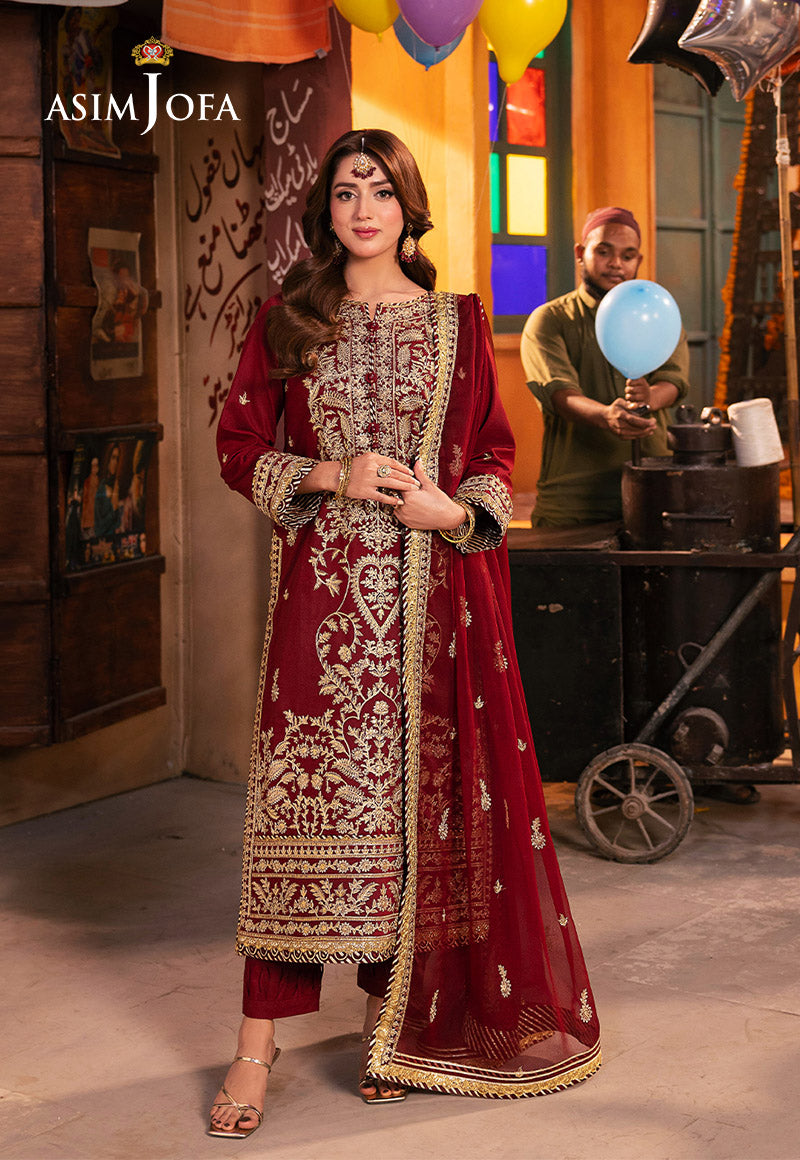 Asim Jofa | Chamkeli Formals 24 | AJKK-20 by Asim Jofa - Designer Dress - Type: Ladies Clothes - Available at Libayah - 100% Original