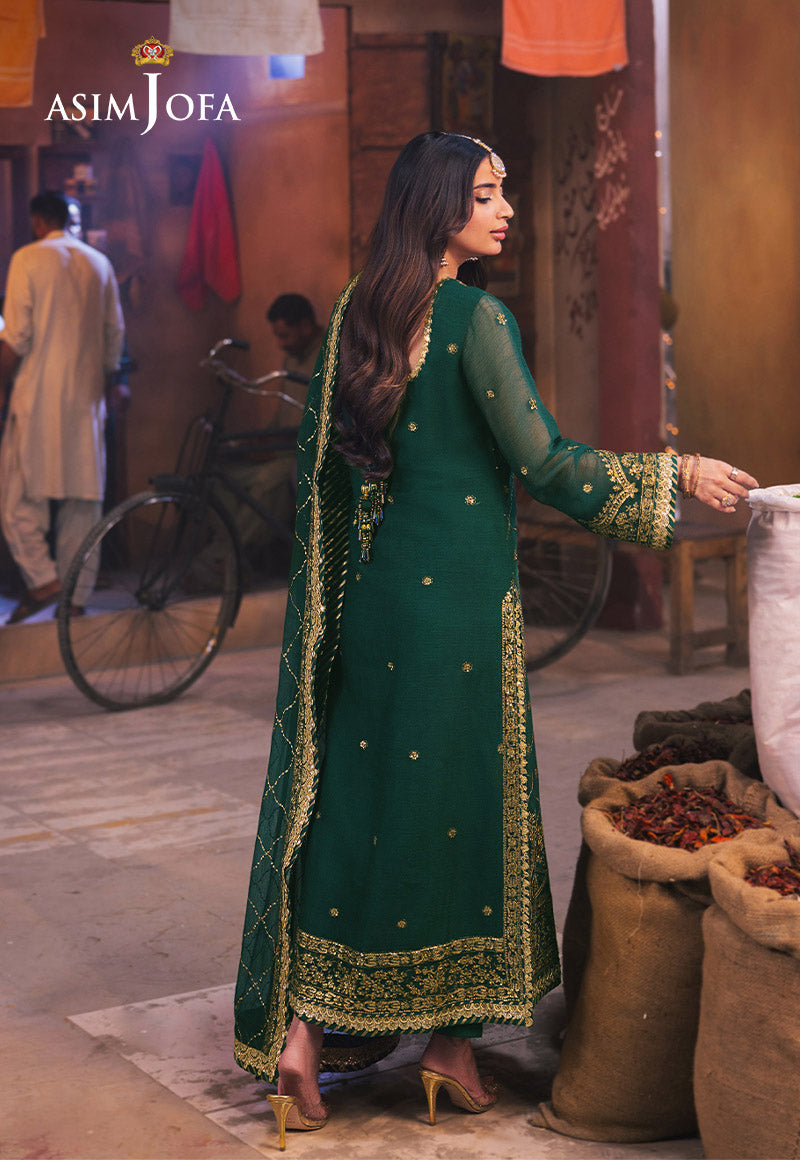 Asim Jofa | Chamkeli Formals 24 | AJKK-22 by Asim Jofa - Designer Dress - Type: Ladies Clothes - Available at Libayah - 100% Original