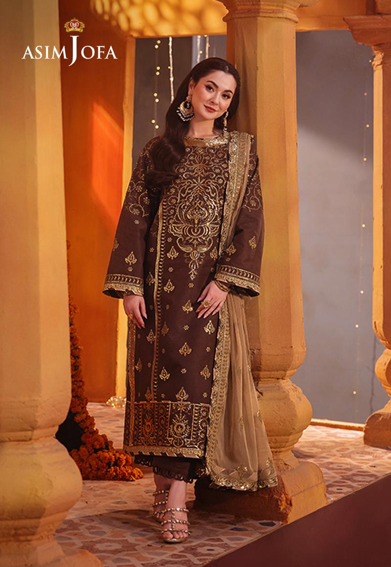Asim Jofa | Chamkeli Formals 24 | AJKK-26 by Asim Jofa - Designer Dress - Type: Ladies Clothes - Available at Libayah - 100% Original