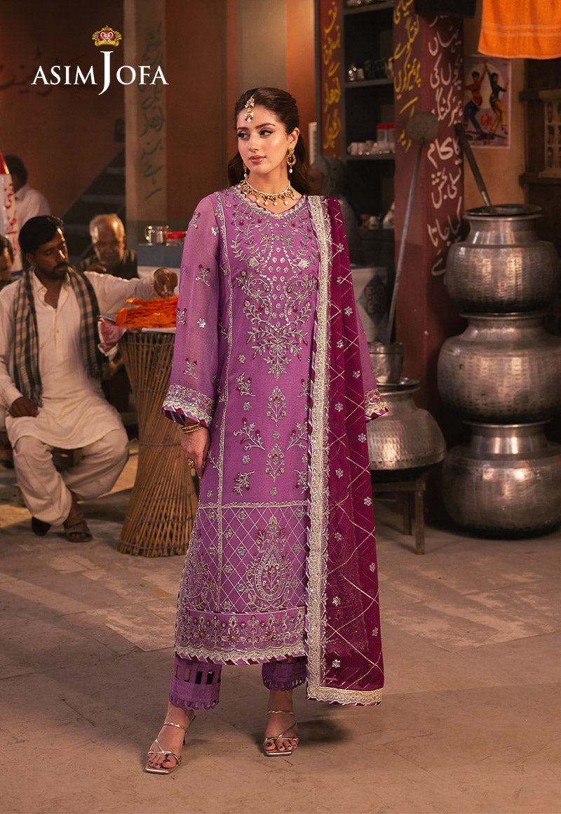 Asim Jofa | Chamkeli Formals 24 | AJKK-28 by Asim Jofa - Designer Dress - Type: Ladies Clothes - Available at Libayah - 100% Original
