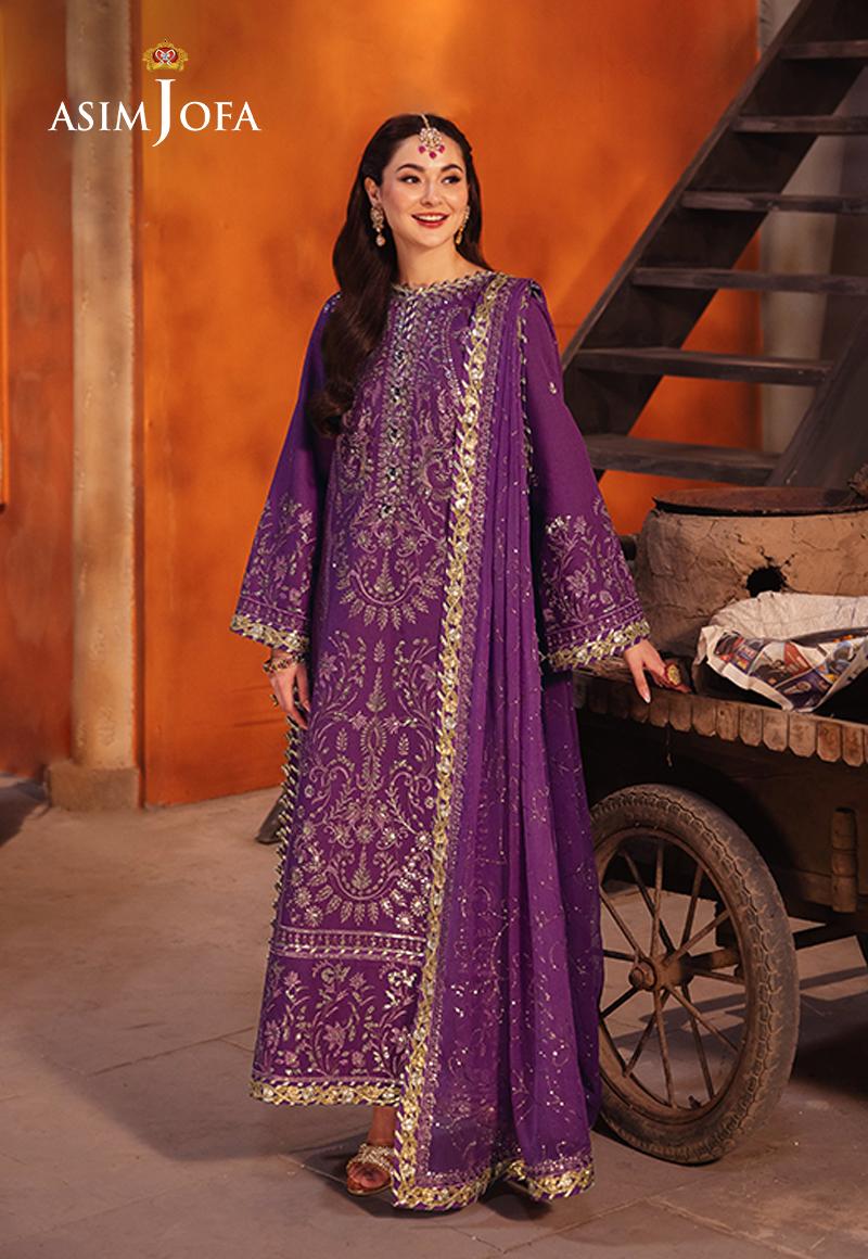 Asim Jofa | Chamkeli Formals 24 | AJKK-07 by Asim Jofa - Designer Dress - Type: Ladies Clothes - Available at Libayah - 100% Original