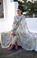 AJR Couture | Printakari Lawn 25 | Aleesia by AJR Couture - Designer Dress - Type: Ladies Clothes - Available at Libayah - 100% Original