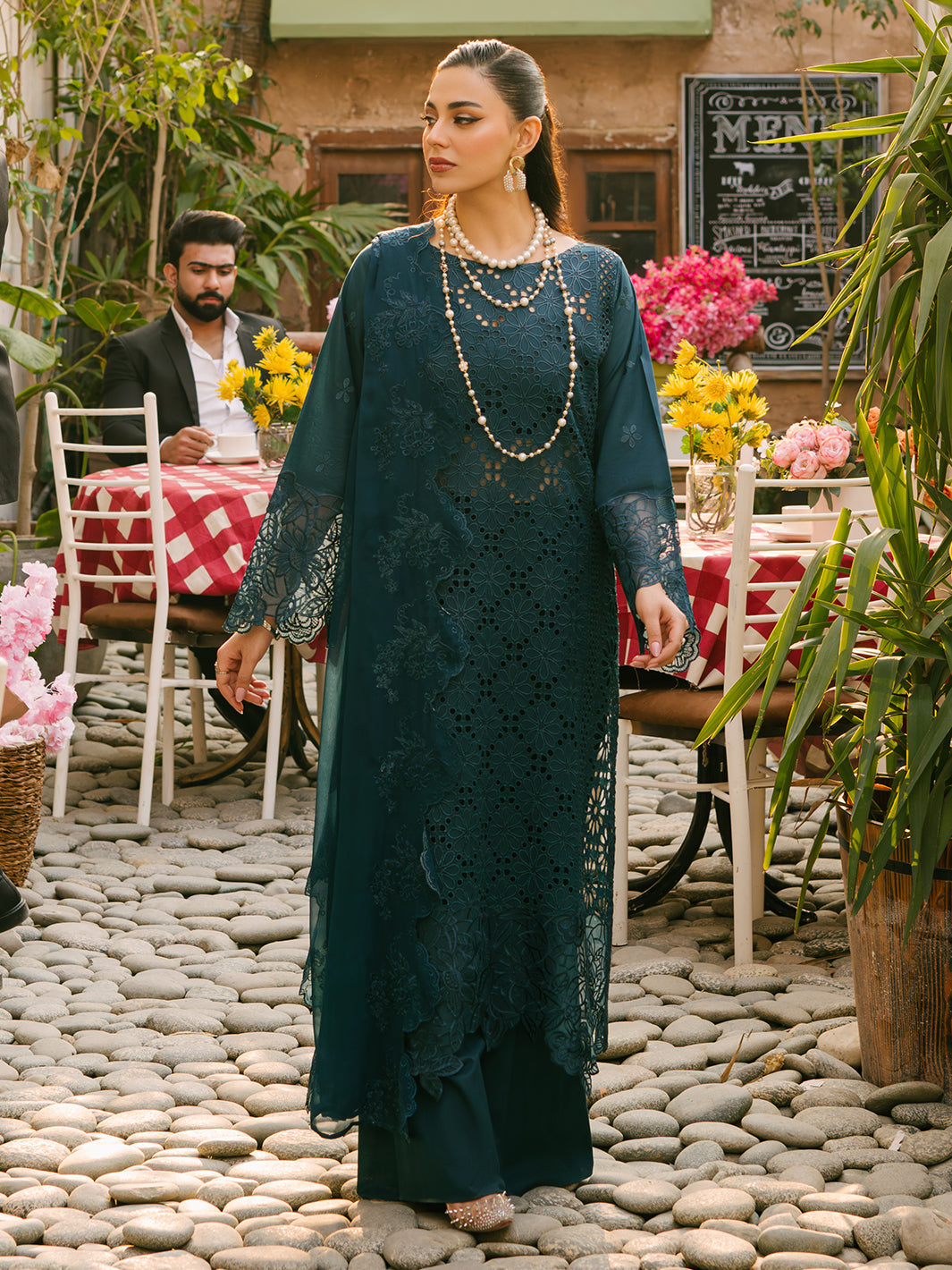 Mahnur | Mahrukh Eid Edit 24 | AMELIA by Mahnur - Designer Dress - Type: Ladies Clothes - Available at Libayah - 100% Original