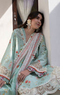 AJR Couture | Printakari Lawn 25 | Aqua by AJR Couture - Designer Dress - Type: Ladies Clothes - Available at Libayah - 100% Original