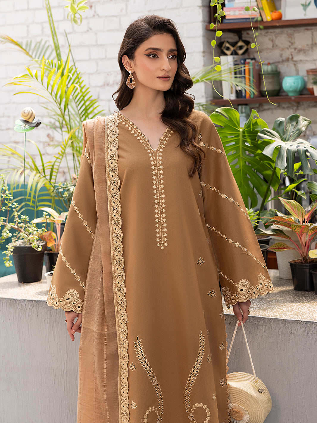 Izel | Meadow Muse Embroidered Lawn 25 | AVELA by Izel - Designer Dress - Type: Ladies Clothes - Available at Libayah - 100% Original
