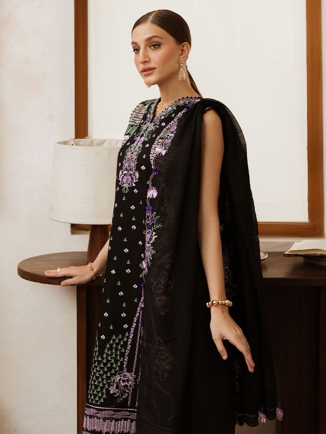 Mahnur | Florence Luxury Lawn 25 | AALEEN by Mahnur - Designer Dress - Type: Ladies Clothes - Available at Libayah - 100% Original