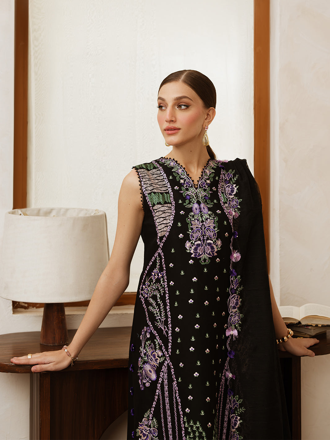 Mahnur | Florence Luxury Lawn 25 | AALEEN by Mahnur - Designer Dress - Type: Ladies Clothes - Available at Libayah - 100% Original