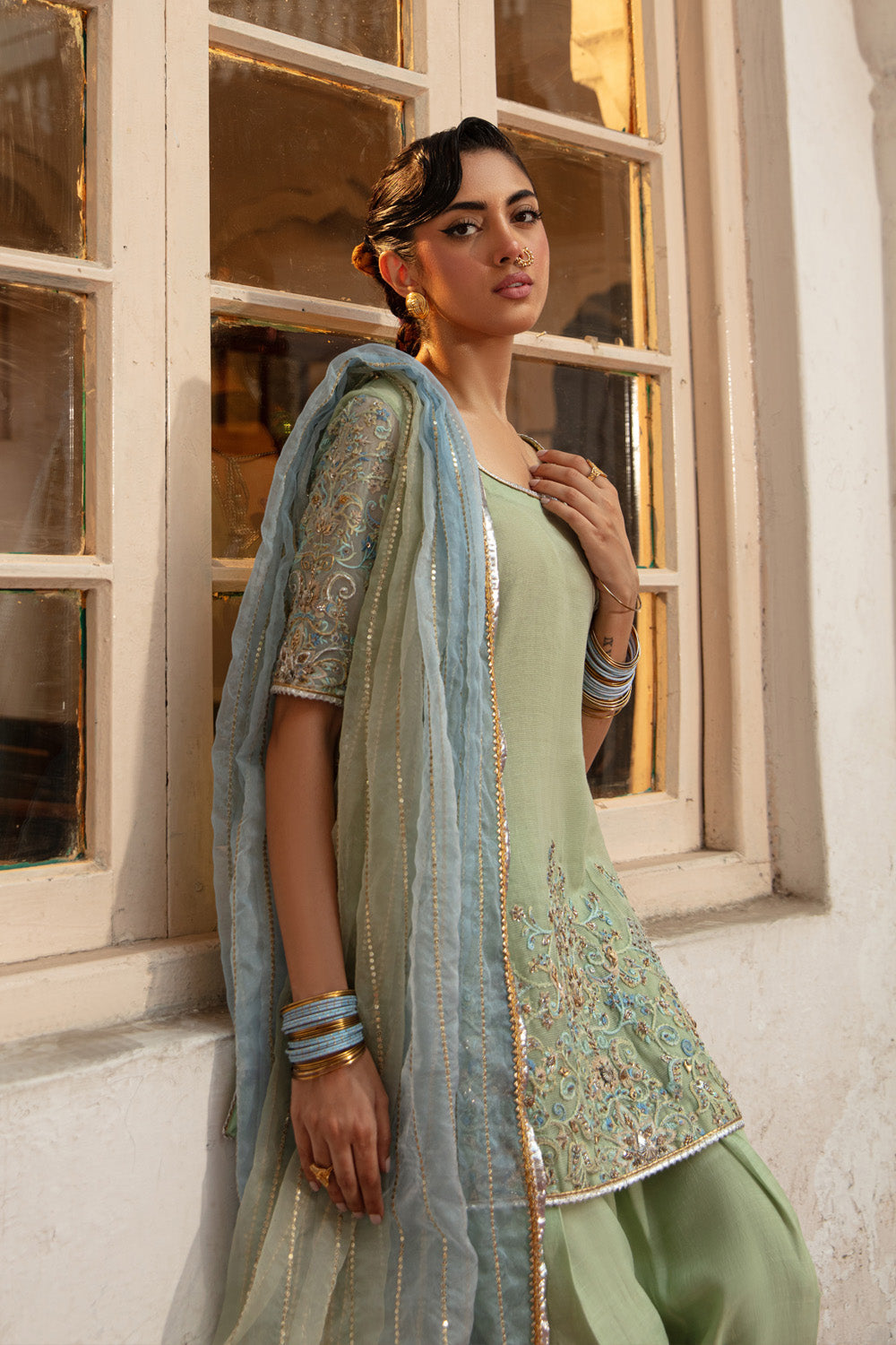 Nilofer Shahid | Maansi Edit | Adeena by Nilofer Shahid - Designer Dress - Type: Ladies Clothes - Available at Libayah - 100% Original