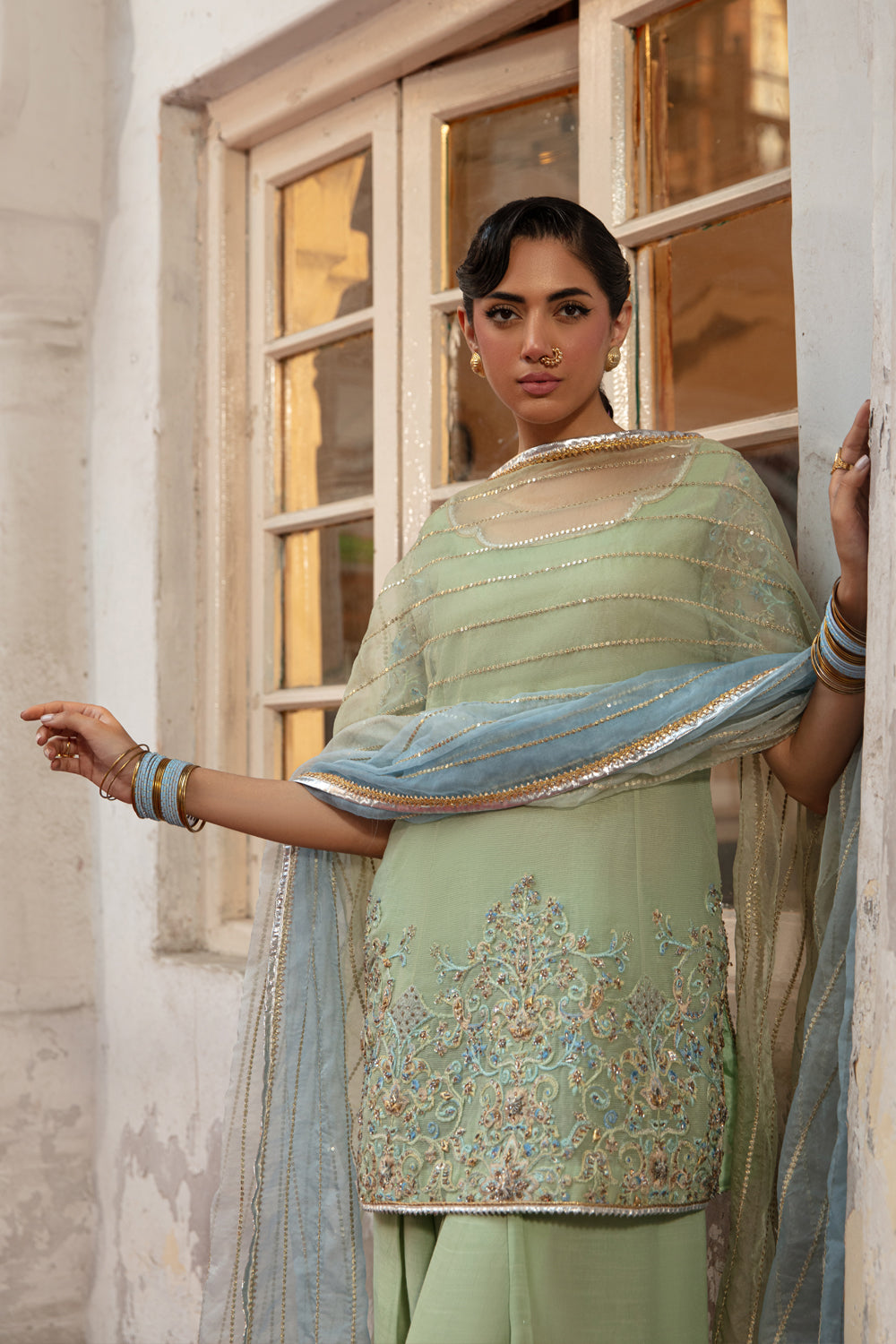 Nilofer Shahid | Maansi Edit | Adeena by Nilofer Shahid - Designer Dress - Type: Ladies Clothes - Available at Libayah - 100% Original