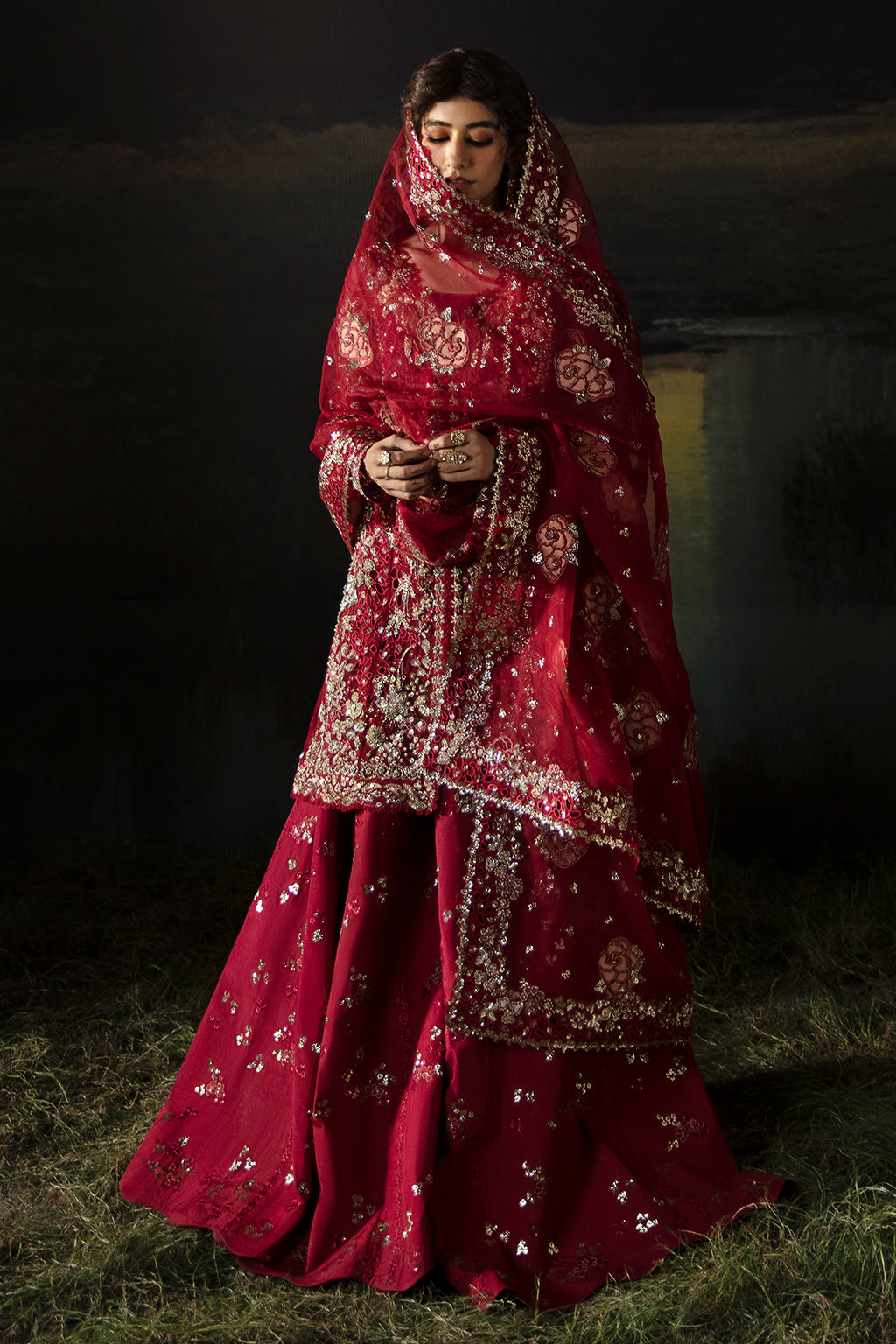 Afrozeh | Hayat Wedding Formals 24 | Abeer by Afrozeh - Designer Dress - Type: Ladies Clothes - Available at Libayah - 100% Original
